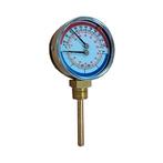 Mano temp meter rond 80 radiaal, Verzenden, Nieuw