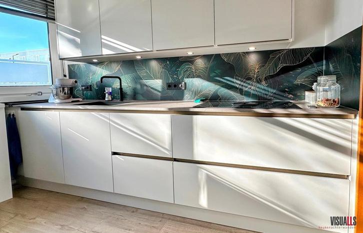 Keukenachterwand met print GOEDKOPER dan tegels en supermooi, Huis en Inrichting, Keuken | Keukenelementen, Nieuw, Ophalen of Verzenden