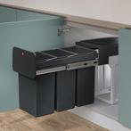 Hailo 0310-300 EcoLine Design Trio L Inbouwafvalemmer 3x1..., Verzenden, Nieuw