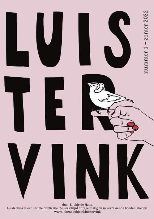 Luistervink 9772949749005 Baukje de Haas, Boeken, Overige Boeken, Zo goed als nieuw, Verzenden