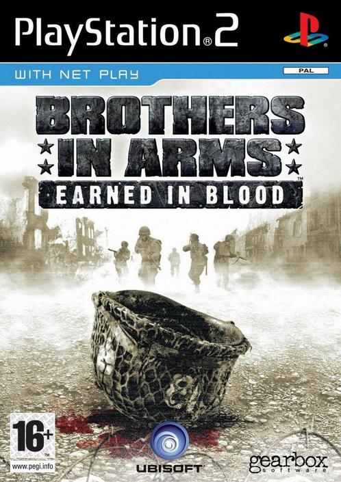 Playstation 2 Brothers in Arms: Earned in Blood, Spelcomputers en Games, Games | Sony PlayStation 2, Zo goed als nieuw, Verzenden