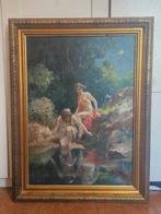 John Gleich (1879-c.1927) - Baño de las Ninfas, Antiek en Kunst, Kunst | Schilderijen | Klassiek