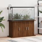 vidaXL Aquariumstandaard 101x41x58 cm bewerkt hout bruin, Verzenden, Nieuw
