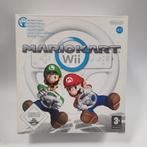 Mario Kart Wii + Stuur Boxed Nintendo Wii, Spelcomputers en Games, Games | Nintendo Wii, Ophalen of Verzenden, Nieuw