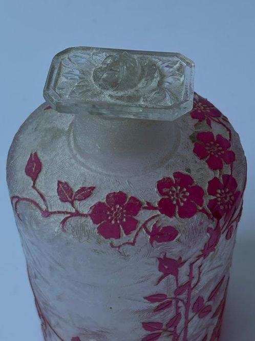 Baccarat - Parfumfles - rozenbottelmodel - Kristal, Antiek en Kunst, Antiek | Glas en Kristal
