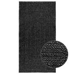 Vloerkleed 80x150 Antraciet - Retourdeal - 53% Korting!, 100 tot 150 cm, Nieuw, Jute, Grijs