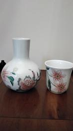 Porcelaine de Paris - Pierre Frey - Fles (2) - Umeko -, Antiek en Kunst, Antiek | Glas en Kristal