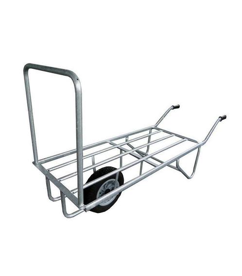 Kruiwagens Ramenwagen 140x62cm Gegalvaniseerd (anti-lek w..., Doe-het-zelf en Verbouw, Transportwagens, Nieuw, Ophalen of Verzenden