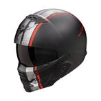 Scorpion EXO-COMBAT II LORD - Zwart / Rood, Verzenden, Nieuw met kaartje, M, Jethelm