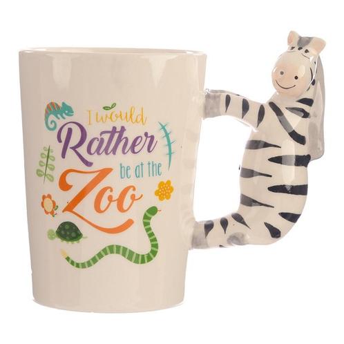 Beker met zebra handvat NIEUW, Huis en Inrichting, Keuken | Servies, Nieuw, Ophalen of Verzenden