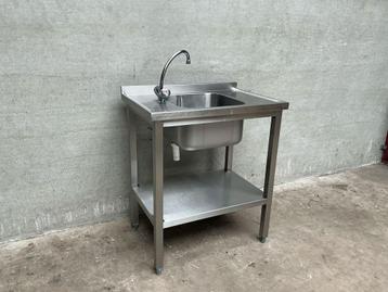 RVS Spoeltafel 80 cm beschikbaar voor biedingen