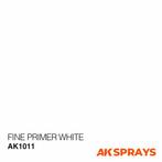 AK AK1011 FINE PRIMER WHITE 400ML, Verzenden, Nieuw