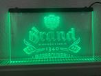 Brand bier neon bord lamp LED cafe verlichting reclame licht, Verzamelen, Merken en Reclamevoorwerpen, Verzenden, Nieuw