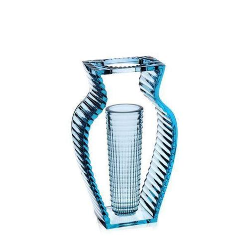 20% Korting |  Kartell Vaas, Huis en Inrichting, Woonaccessoires | Vazen, Blauw, Zo goed als nieuw, Verzenden
