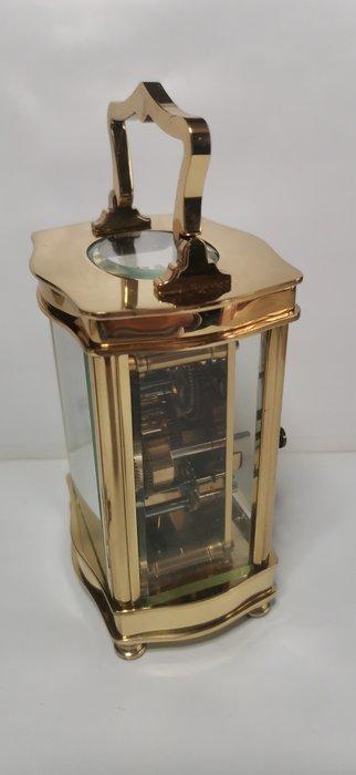 Rijtuigklok, Wekker - LEpèe - Ottone-Vetro - 1960-1970, Antiek en Kunst, Antiek | Klokken