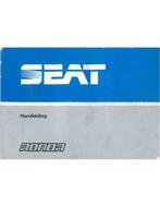 1983 SEAT RONDA INSTRUCTIEBOEKJE NEDERLANDS