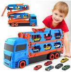 Uitschuifbare Transporttruck met 6 Raceauto’s, Verzenden, Nieuw