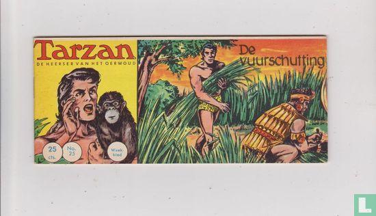 Tarzan - De vuurschutting - 1962 (strips, Thompson, Rob.), Boeken, Stripboeken, Gelezen, Eén stripboek, Verzenden