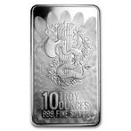 10 troy ounce - Zilver .999 - 10 oz Liberty and Unity 999