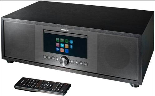 Medion P66400 – Compacte stereo set met Bluetooth, USB en CD, Audio, Tv en Foto, Home Cinema-sets, Zo goed als nieuw, Overige merken