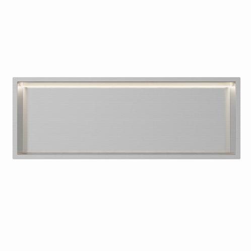 RVS Inbouwnis 30x90x7cm met RGB verlichting, Doe-het-zelf en Verbouw, Sanitair, Verzenden