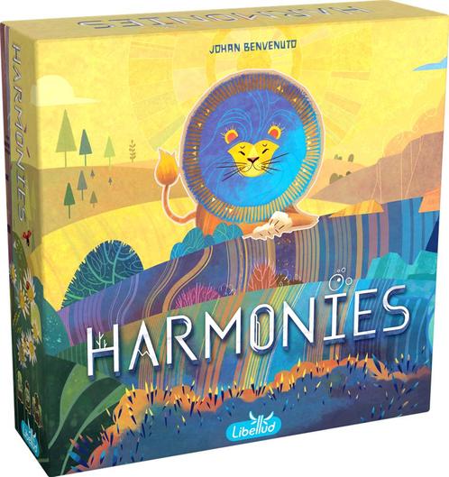 Harmonies (NL versie) | Libellud - Gezelschapsspellen, Hobby en Vrije tijd, Gezelschapsspellen | Bordspellen, Nieuw, Verzenden