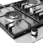 Wiggo WH-G935RR(X) - Inbouw gaskookplaat met Wok - 90cm - In, Witgoed en Apparatuur, Kookplaten, Verzenden, Nieuw