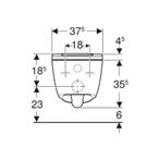 Douche WC Geberit AquaClean Glans Wit, Doe-het-zelf en Verbouw, Sanitair, Ophalen of Verzenden, Nieuw