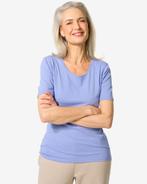 HEMA Dames T-shirt o-hals lichtblauw, Verzenden, Nieuw
