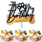 Cupcake en taart toppers Its My Barkday, Nieuw, Versiering, Taarten of Cupcakes, Verzenden