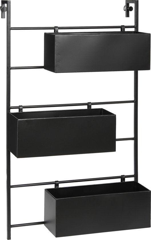 2dekans | Mica Decorations Dani Plantenrek Hangend - L54 x, Tuin en Terras, Tuinwanddecoratie, Zo goed als nieuw, Ophalen of Verzenden