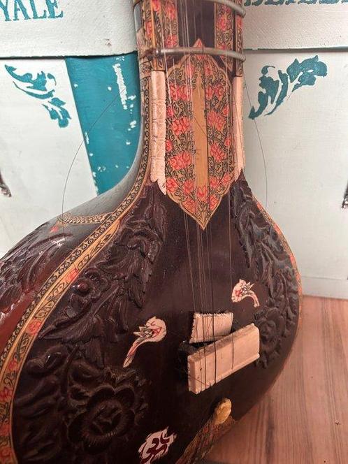 No brand - - Sitar - India - 1950 (Zonder Minimumprijs), Muziek en Instrumenten, Blaasinstrumenten | Blokfluiten
