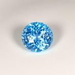 Blauw Topaas - 35.46 ct - nternational Colored Gemstone, Nieuw