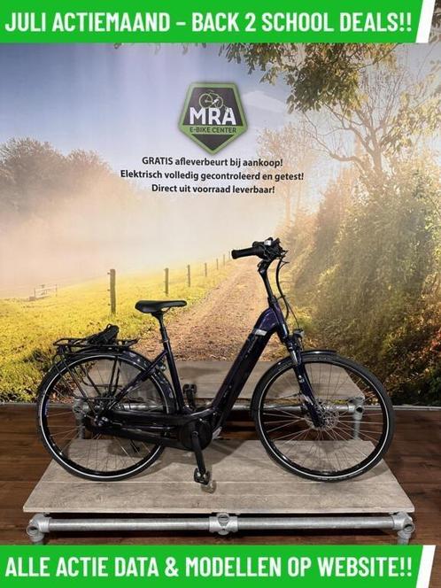 Refurbished A Merk Elektrische fietsen VAN 1199 NU 299-699,-, Fietsen en Brommers, Elektrische fietsen, 55 tot 59 cm, 50 km per accu of meer