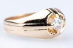 Ring - 18 karaat Geel goud - 0.50ct. tw. Diamant, Nieuw