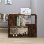 vidaXL Boekenkast/kamerscherm 80x24x63 cm gerookt, Verzenden, Nieuw, 50 tot 100 cm, Minder dan 25 cm