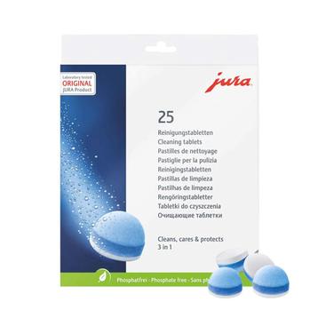 Jura 3-in-1 Reinigingstabletten 25045 / 202111 / 24190 / beschikbaar voor biedingen