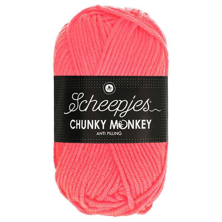 Scheepjes Chunky Monkey - 2013 punch - Acryl Garen, Hobby en Vrije tijd, Breien en Haken, Ophalen of Verzenden