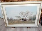 Niels Vaes (XX) - Landschap met schapen
