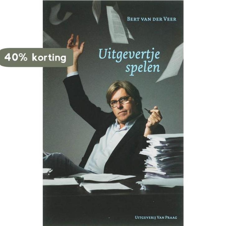 Uitgevertje spelen 9789049026035 B. Veer, Boeken, Literatuur, Zo goed als nieuw, Verzenden