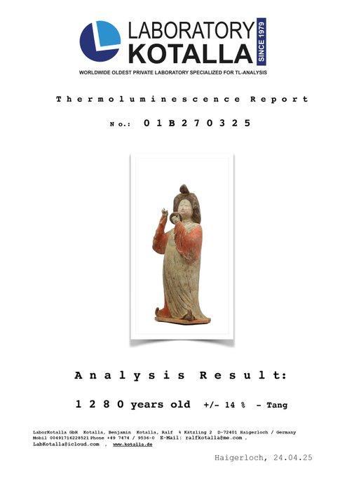Oud Chinees, Tang-dynastie Terracotta Grote en, Verzamelen, Mineralen en Fossielen