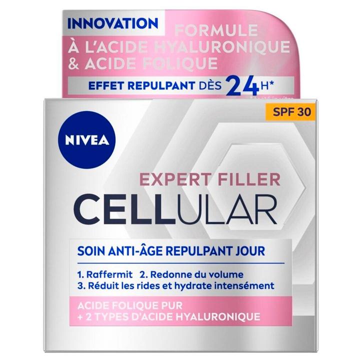 NIVEA CELLular Expert Filler Anti-Age SPF30 Dagcrème, Sieraden, Tassen en Uiterlijk, Uiterlijk | Lichaamsverzorging, Nieuw, Verzenden