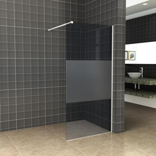 Aanbieding: BWS Inloopdouche Pro Line Rookglas met, Doe-het-zelf en Verbouw, Sanitair, Douche, Nieuw, Ophalen of Verzenden