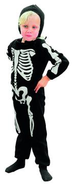 Kinderkostuum Skelet (3-4 jaar) Halloween kostuum, Nieuw, Verzenden