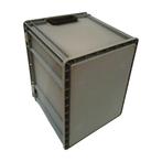 Kunststof bak met zwarte handgreep, PP, euronorm,, Ophalen of Verzenden