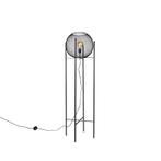 Moderne vloerlamp zwart - Mesh Ball, Nieuw, Overige materialen, Modern, 150 tot 200 cm