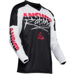 Kinder Cross shirt Answer Wit / Roze | MAAT MEDIUM, Kinderen, Verzenden, Answer Racing, Motorcrosskleding
