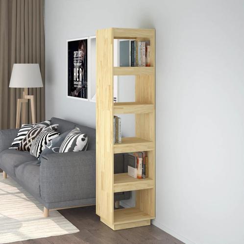 vidaXL Boekenkast / kamerscherm 40x35x167 cm massief, Huis en Inrichting, Kasten | Boekenkasten, 25 tot 50 cm, Nieuw, Grenenhout