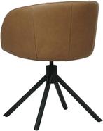 Leren eetkamerstoel - draaibaar - automatisch terug naar beg, Huis en Inrichting, Stoelen, Overige kleuren, Nieuw, Leer, Ophalen of Verzenden