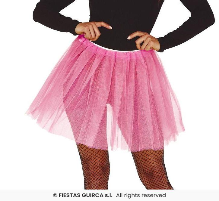 Roze tutu, Hobby en Vrije tijd, Feestartikelen, Feestartikel, Nieuw, Verzenden